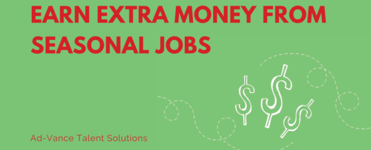 Earn Extra Money From Seasonal Jobs