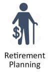 Retirement planning icon